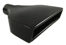 Exhaust Tip 3.00 Inlet 7.75 X 2.25  Outlet 10.00 Long WLT1-225775-300-GBK-S Rect