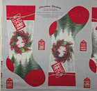 Holiday Traditions Fabric Panel Christmas Stockings Quilt Shop Quality 24" x 44" — photo 2