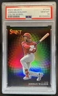 2023 Panini Select Jordan Walker Color Wheel SSP Rookie RC #CW8 Cardinals PSA 10