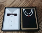Vtg Congress Playing Cards Double  Deck In Kem Case Formal Attire Mr. & Mrs.  — photo 3