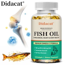 Fish Oil Supports Heart Brain Function 1400 Mg Of Epa Dha Non Gmo Formula