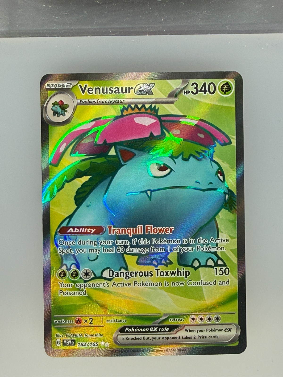 NM - Venusaur EX, Pokemon 151