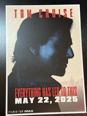 抽選品　劇場専用ミッションインポッシブル　IMAXポスター 抽選品 ミッションインポッシブル IMAXポスター Amazon.co.jp