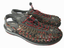 KEEN Uneek Men's Sandals Size 11.5 Bungee Cinch Cord Anti-Odor