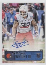 2016 Panini Prestige Rookie Signatures Scooby Wright III #SW Auto 0c2