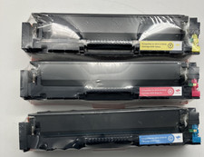 LOT OF 3 NEW TONER 201X CF401X, CF402X, CF403X