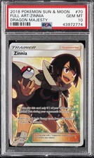 Zinnia (Full Art) 70/70 Dragon Majesty Holo for sale online | eBay