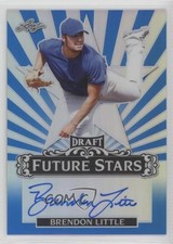 2017 Leaf Metal Draft Future Stars Blue 23/25 Brendon Little #FS-BL1 Auto 0g4