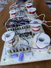 Excellent Pair (2) MCS 683-8229 Three-way Speaker Crossovers w/ HF Controllers