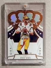 2020 Panini Chronicles Draft Picks Joe Burrow #1 Crown Royale Rookie