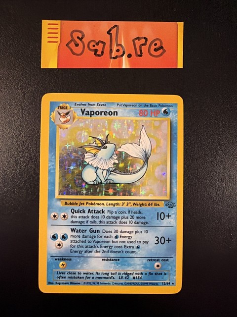 Vaporeon (12) (Jungle)