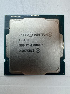 Intel Pentium Gold G6400 Processor (4 GHz, 2 Cores, Socket FCLGA1200)