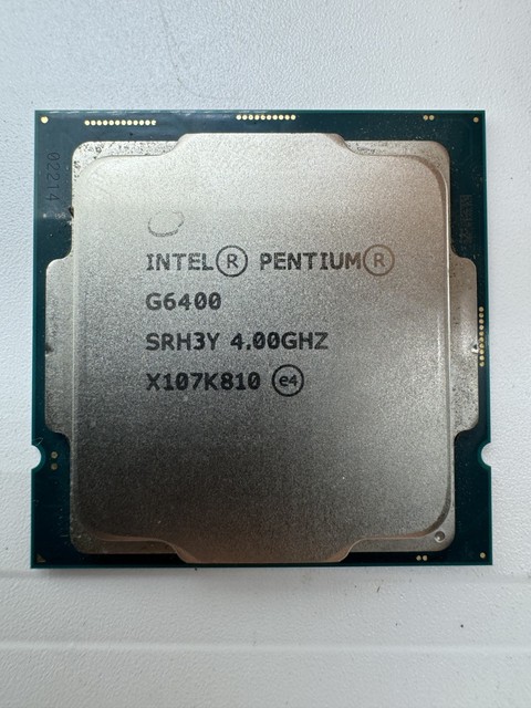 Intel Pentium Gold G6400
