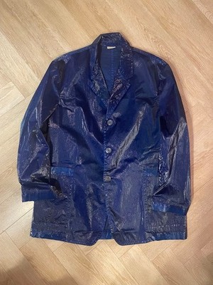 Dries Van Noten Nylon Oversized Jacket Navy XL Near Mint Men's Fashion