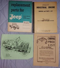 Willys Jeep Engine Parts Military Vehcile Canvas Parts Sears Jeep Parts Manual