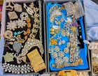 HUGE *REPAIR~HARVEST~CRAFT* Vintage & Costume Jewelry Lot RS * 100+ PCS 6+ Lbs