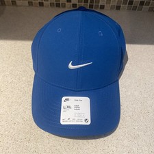 Nike Dri-FIT Club Cap Adult L/XL in Blue with White - New with tags