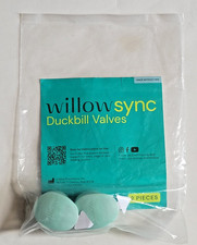 Válvulas Willow Sync Duckbill 2pk para usar con extractor de leche manos libres Willow Go