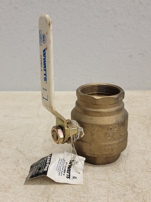 Watts LFFBV-4 Hand Op. 2-in Female NPT Brass Ball Valve, 0555125 