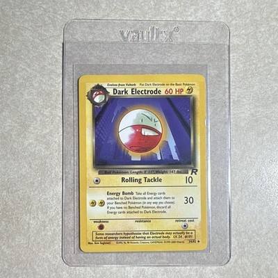 Wizard Of The Coast Pokemon TCG Dark Electrode 34/82