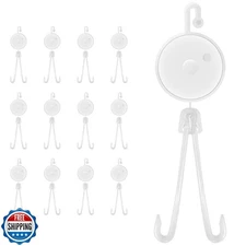 VIVOSUN 12 PCS Retractable Plant Yoyo with Stopper for Grow Support in Tent G