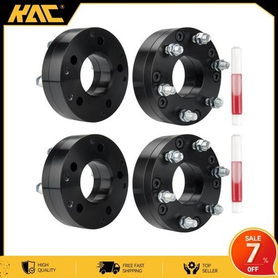 (4) 2'' 5x5 To 6x5.5 Wheel Spacer Adapters for Chevrolet C1500/Dodge 78.1mm