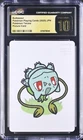 Pokémon TCG Bulbasaur Taruka Picture Card 2025 Japanese CGC PRISTINE 10