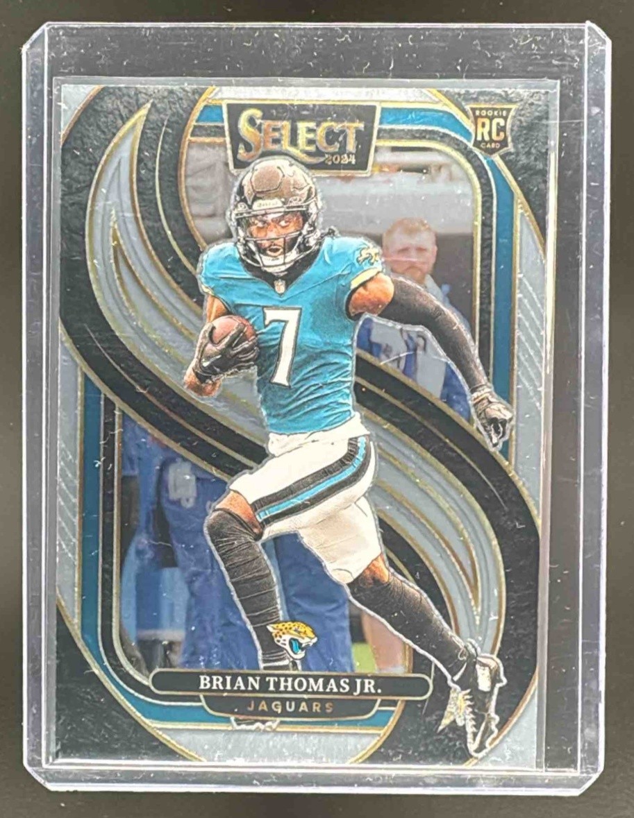 EL.169 Brian Thomas Jr 2024 Panini Select #143 Premier Rookie RC