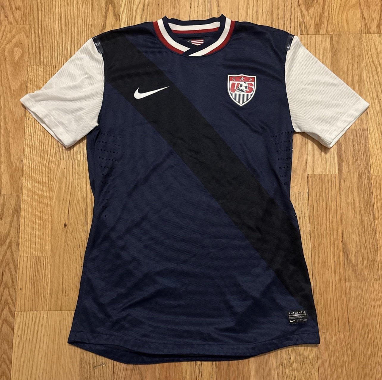 USA Soccer USMNT Jersey Nike Player Issue Authentic Small Men’s 2012