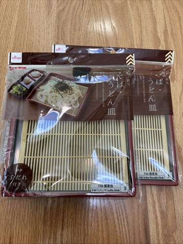 Japanese-Style 2 Cold Noodle Dish Udon Soba made in Japan