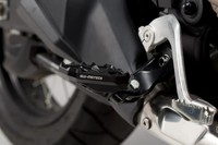 FußRastenverläNgerung Schwarz, Eloxiert Sw-Motech Honda Crf 1000-1100 Frs.