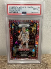 2024 Panini Prizm Monopoly WNBA - Cameron Brink #39 Free Parking Prizm (RC)