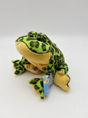 Webkinz Bullfrog With Code Tags Sealed Unsure Virtual Pet Plush Toy Virtual Pet