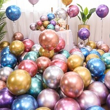 100pcs 10 inch Pearl Latex Colorful Thickening Wedding Party Birthday Balloon