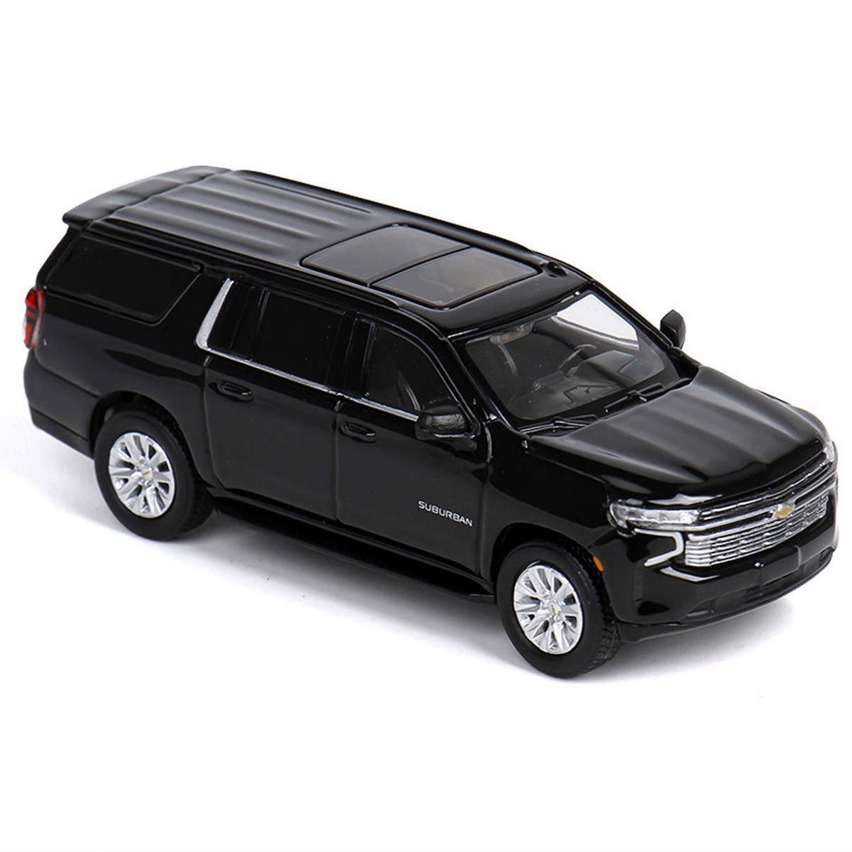 コレクション SUBURBAN 19960214 1:64 Chevrolet Suburban Black Alloy Diecast - Limited Edition SUV