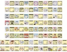 Chiikawa Sticker Set of 50 Collectible Seal Gum EnskyEnskyStickers  Seal Co