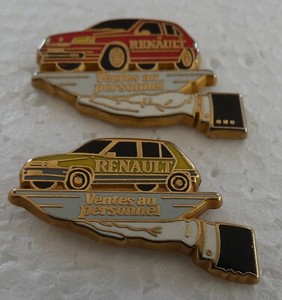 Pin's Renault Super 5 Collection Arthus-Bertrand - Vente Au Personnel - Vintage Guadeloupe