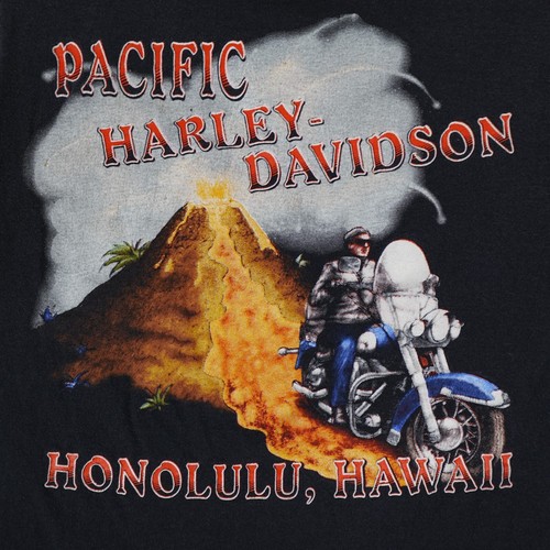Vintage Harley Davidson Shirt Mens Medium 3D Emblem Pocket T Hawaii Made USA 80s by Harley-Davidson, Size M, $64.88 - Photo 6