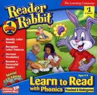 Reader Rabbit Learn To Read With Phonics Preschool Kindergarten 8/7/vista/xp Mac Reader Rabbit Learn To Read With Phonics Preschool Kindergarten 8/7/vista/xp Mac