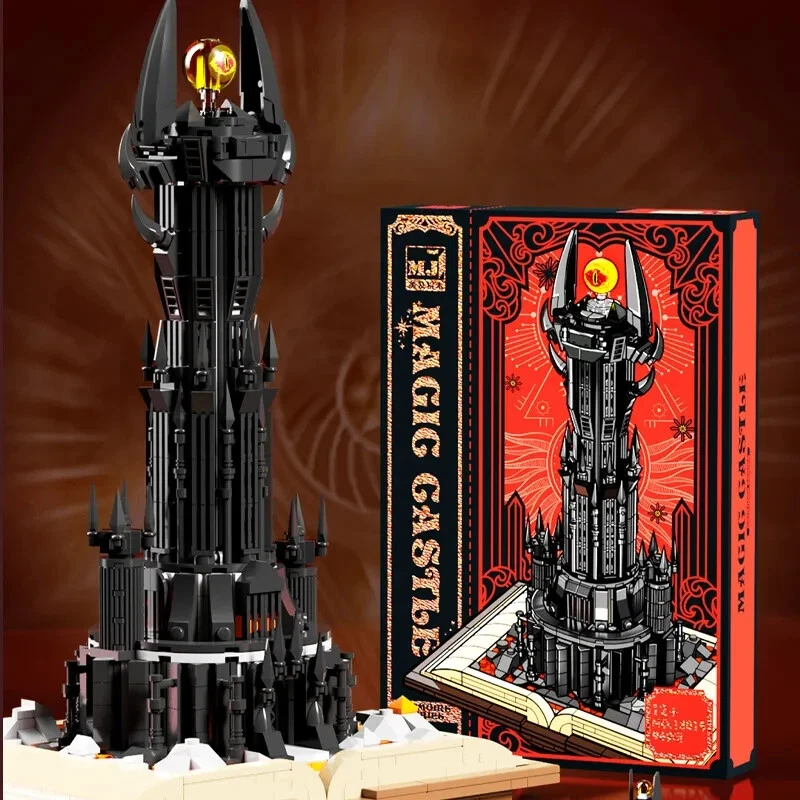 Lego black cheap tower