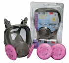3M Mold Remediation Restoration Cleaning Construction FULL FACE Respirator LARGE
