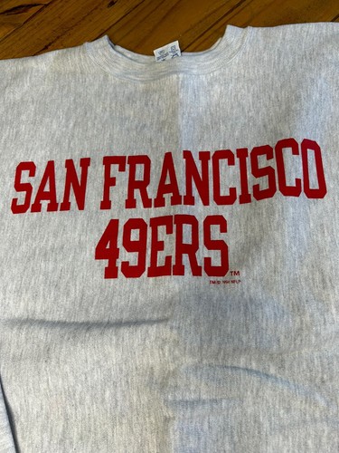 Vintage Champion Reverse Weave San Francisco 49ers NFL 1994 Pro Line Sweatshirt - Bild 3 von 9