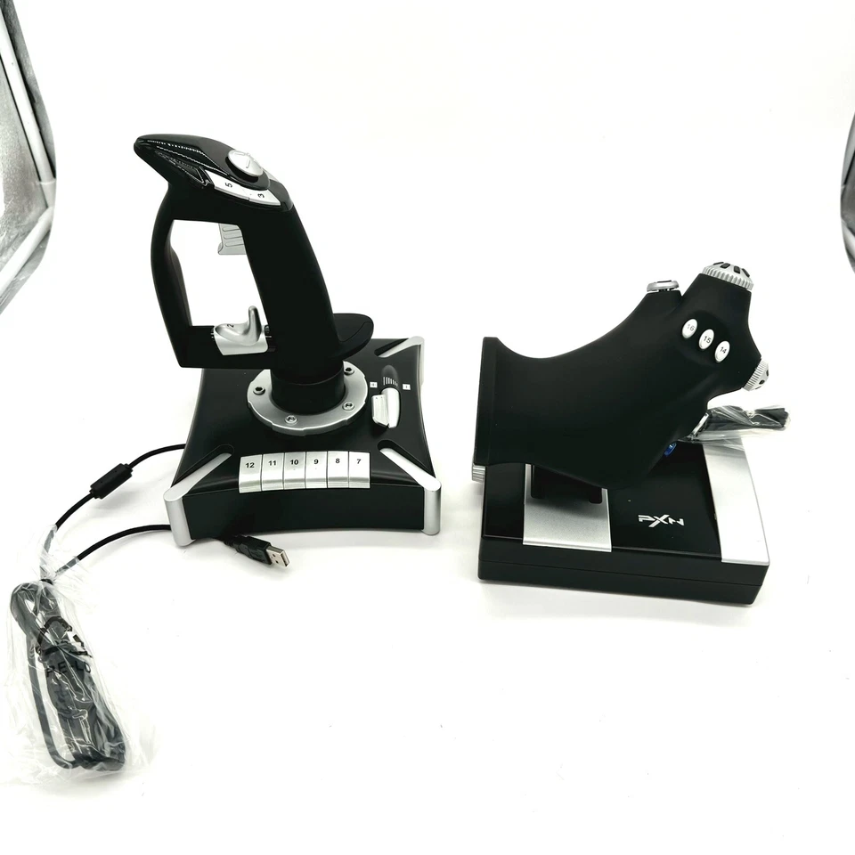 PXN-2119Pro Flight simulator controls PS4/PC  joystick with Vibration - Image 3 of 4