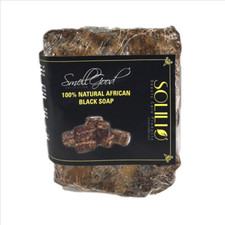 Raw African Black Soap from Ghana 10Lb Brick