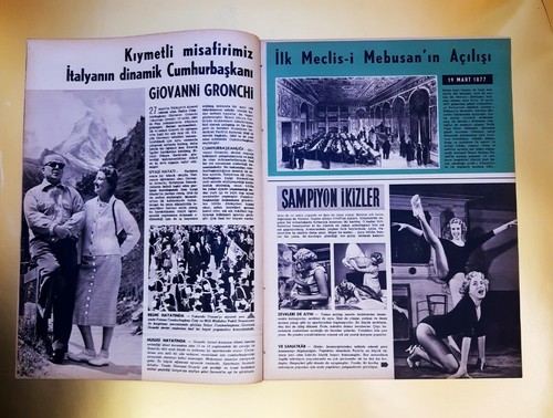 Hayat (Life) Magazine Turkish Issues March 22nd 1957 & March 29th 1957 - Picture 3 of 12
