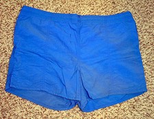 Vintage Blue Winners Brand Swimming Trunks - Nylon - Large 38-40 - 15" Length
