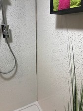 Splash Panels 1m x 2.4m Shower Panels Bathroom Plastic PVC Wall Cladding