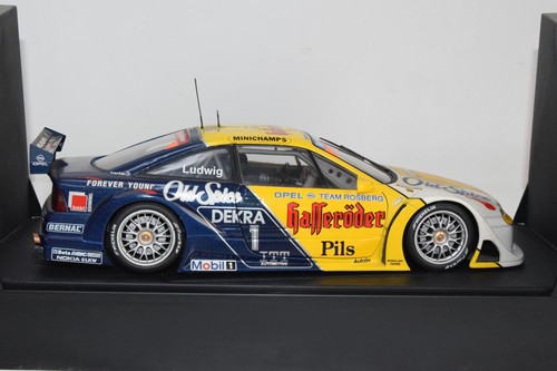 B27 1:18 MINICHAMPS 180 954201 OPEL CALIBRA LUDWIG 1995 DTM TEAM ROSBERG NMIB - Picture 7 of 18