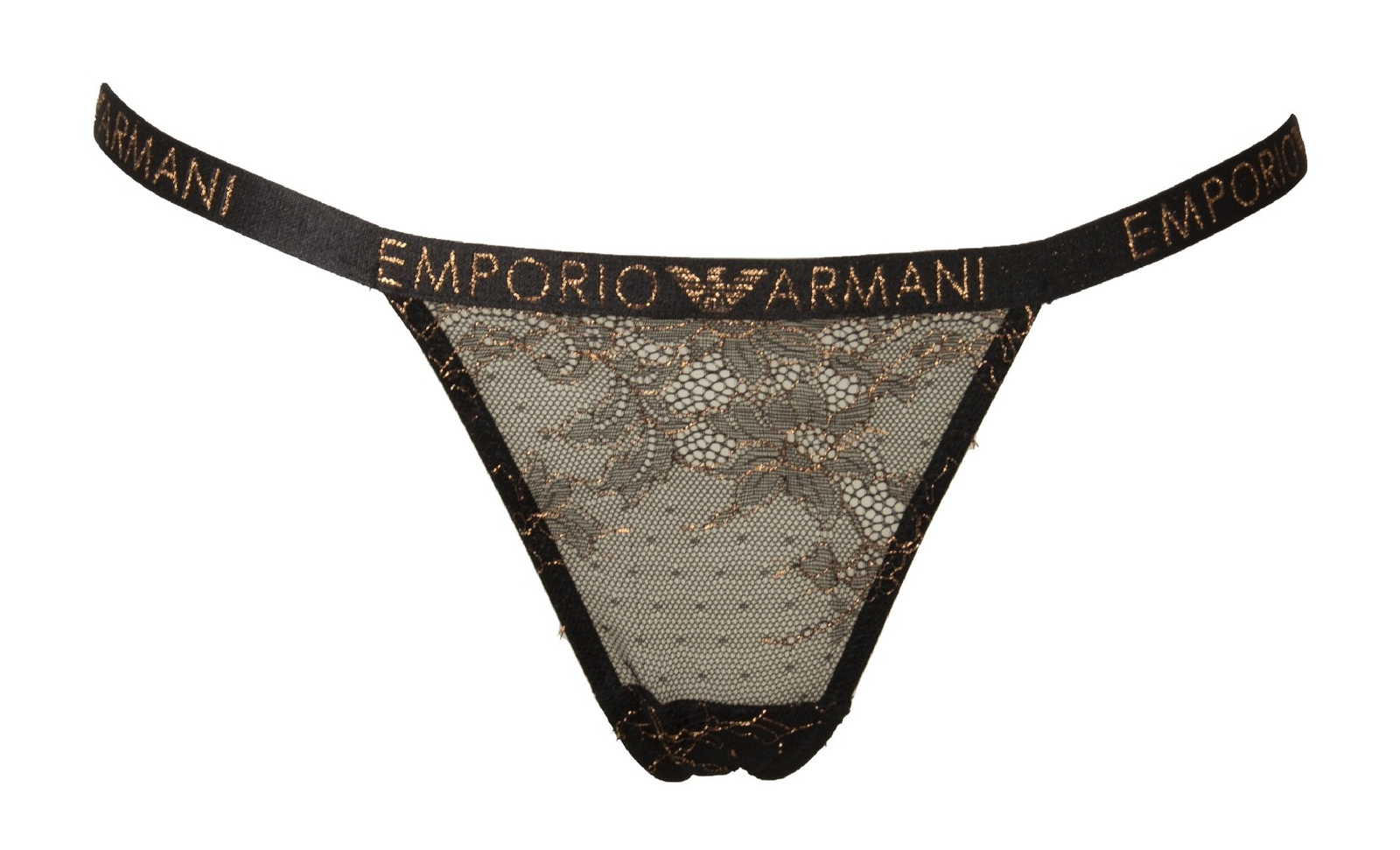 EMPORIO ARMANI Damen String sichtbar elastischer String Unterwäsche Artikel 1642