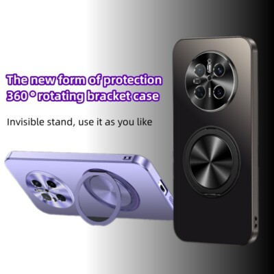 For HUAWEI Mate 40/50/60/70 Pro New Element Magnetic Rotating Stand Phone Case